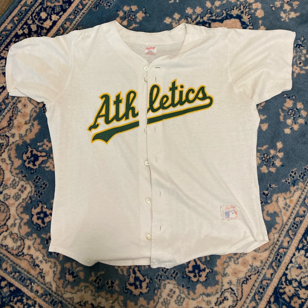 Vintage athletics jersey